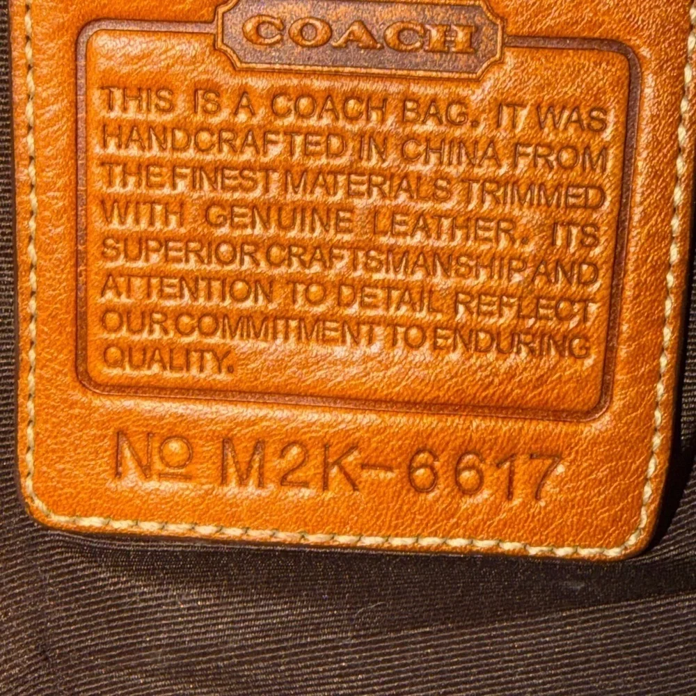 Vintage Coach 6617 Ergo Mini Signature C Shoulder Hobo Bag